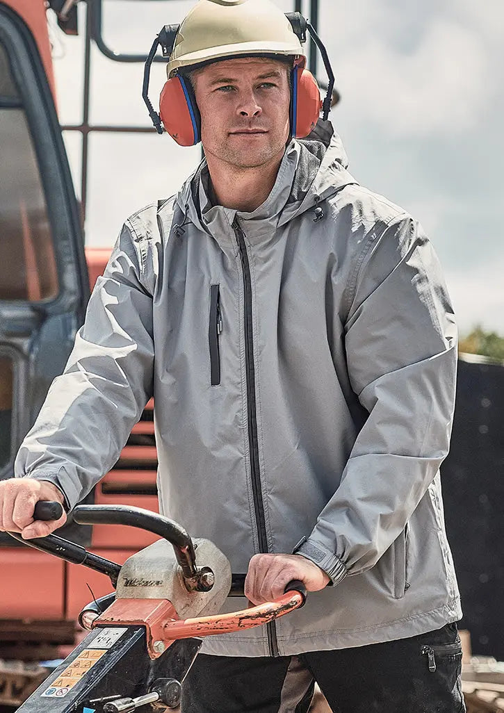 Syzmik Workwear Unisex Super Light Packable Rain Jacket ZJ260